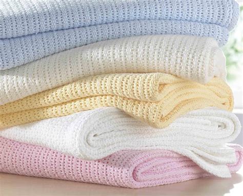 100 cotton baby blankets