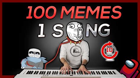 100 memes in 1 song