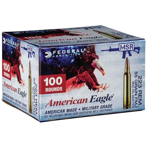 100 Rounds Of 223 Ammo