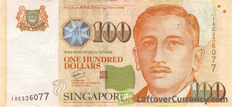 100 singapore dollar to inr