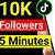 1000 free tiktok followers trial