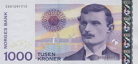 1000 норвежских крон в евро