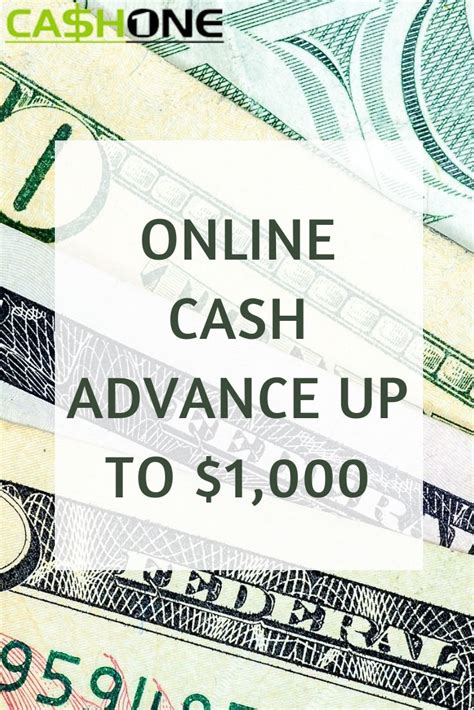 1000 Cash Advance Loan