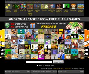 1000 free flash games andkon