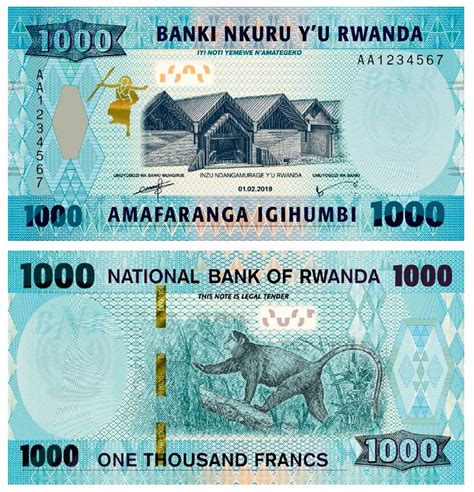 1000 rwanda currency to usd