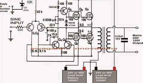 1000w Pure Sine Wave Inverter Circuit Diagram atts SHEMS