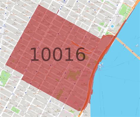 New York Zip Codes New York County, NY Zip Code Boundary Map
