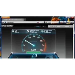 100Mbps internet speed