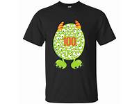 100Th Day Of School Shirt Monster