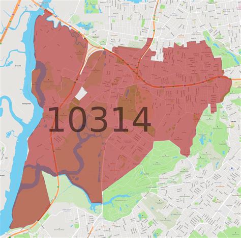 10314 Zip Code Map