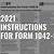 1042s instructions 2021