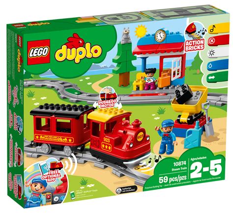 10874 steam train lego duplo