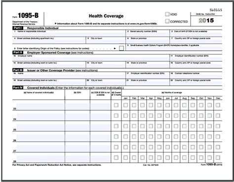 1095 a form not received