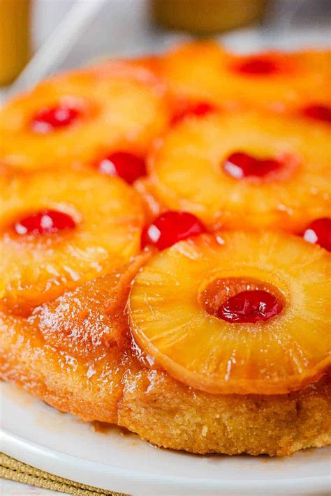 Delicious Upside Down Pineapple Cake Versatile Foodie