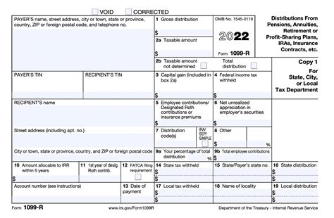1099 fillable form 2022