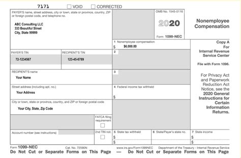 1099 form 2023 nec