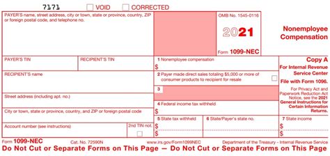 1099 nec 2022 form requirements