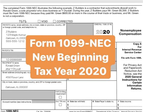 1099 nec form