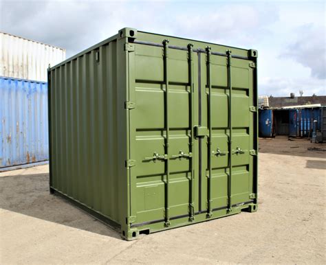 SHIPPING CONTAINER 10ft Steel Store CX10 5ft to 10ft Containers
