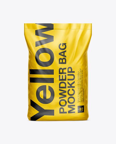 10kg Powder Bag Mockup