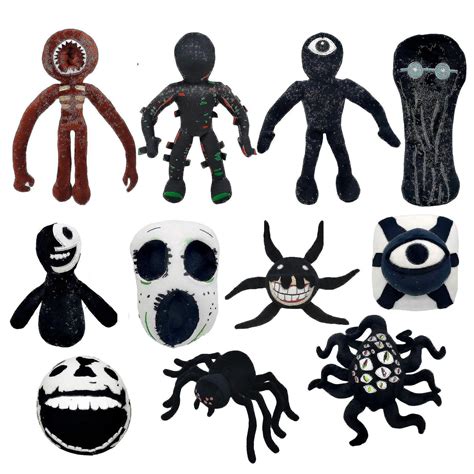 10pcs/set Doors Roblox Figure Plush Toys Rainbow Friends Roblox 