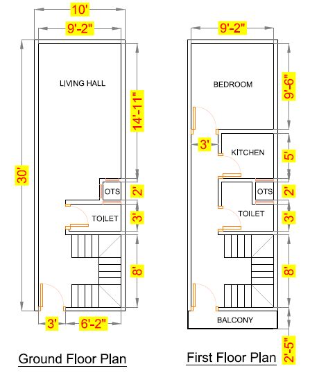 10x30 House Plan with car parking 10*30 Best 1 Bedroom Plan 1BHK