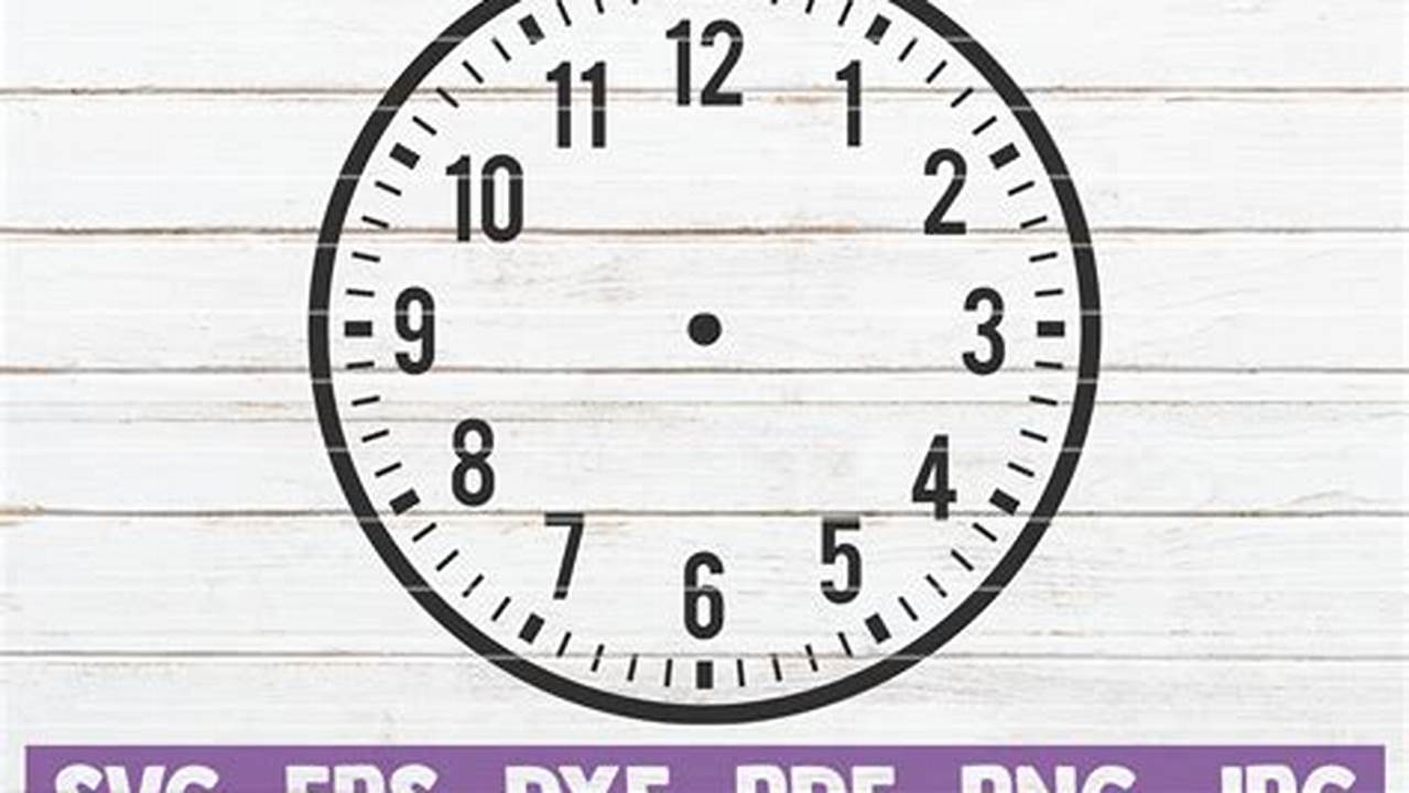 11 O'clock, Free SVG Cut Files