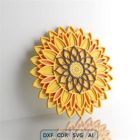 Download 11+ Sunflower Mandala Design SVG Files