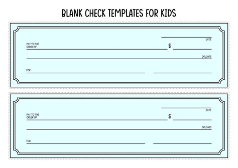11 Best Images of Checks Sample Worksheet - Free Printable Blank Check