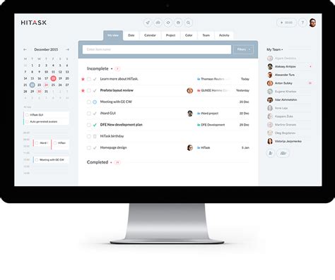 11. Hitask: Team Task Management