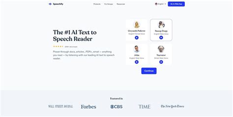 11. Speechify Text Reader