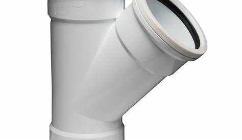 110mm Pvc Fittings Marley Underground PVC Plain 45 Degree Ribbed Junction