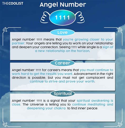 1111 angel number meaning career