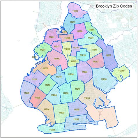 11221 Zip Code Map