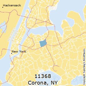 11368 Zip Code Map