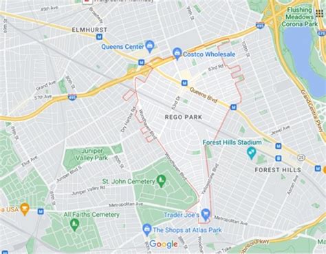 11374 Zip Code Map