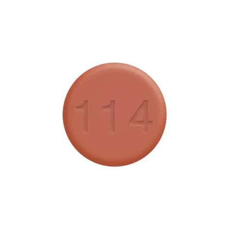 114 pill brown