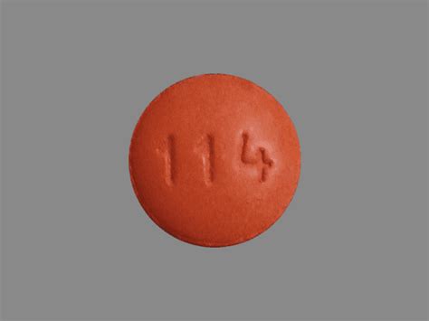 114 round pill