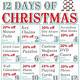 12 Days Of Christmas Sale Template