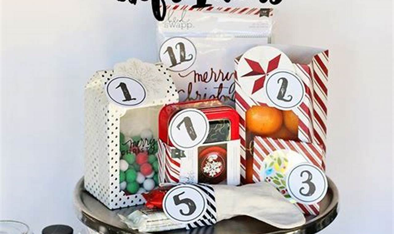12 Days of Christmas Gifts on a Budget: Affordable Presents for the Holidays