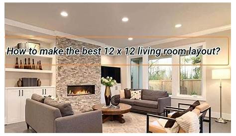 9 Great 12' x 12' Living Room Layouts and Floor Plans
