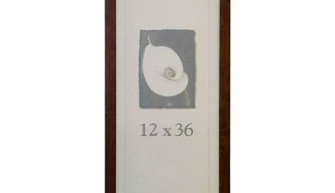 12 X 36 Picture Frame Classic s, , Cherry