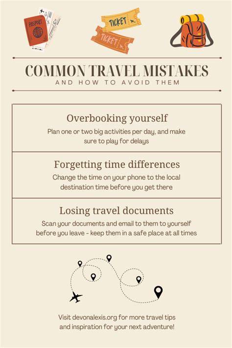 12 Common Mistakes to Avoid With Travel