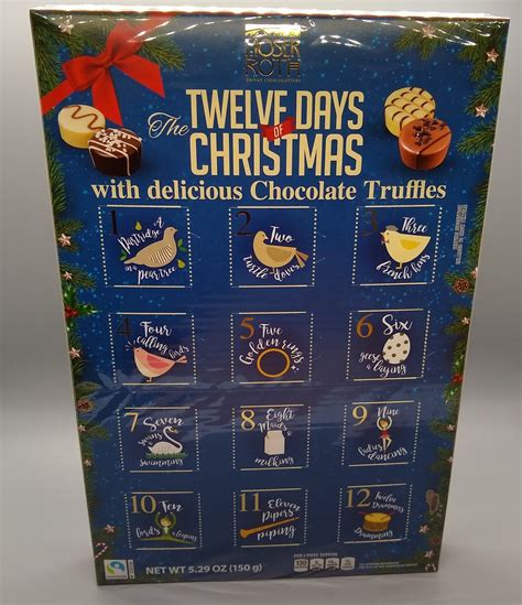 12 Days Of Christmas Chocolate Advent Calendar