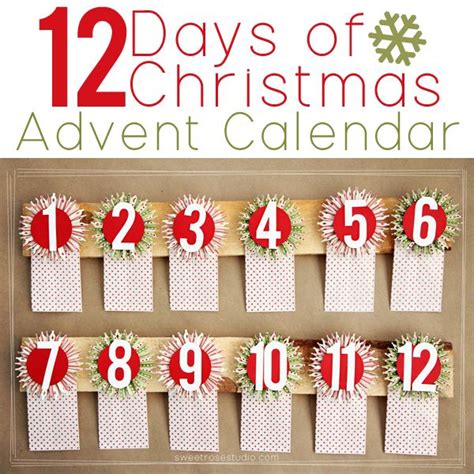 12 Days Of Crafts Advent Calendar