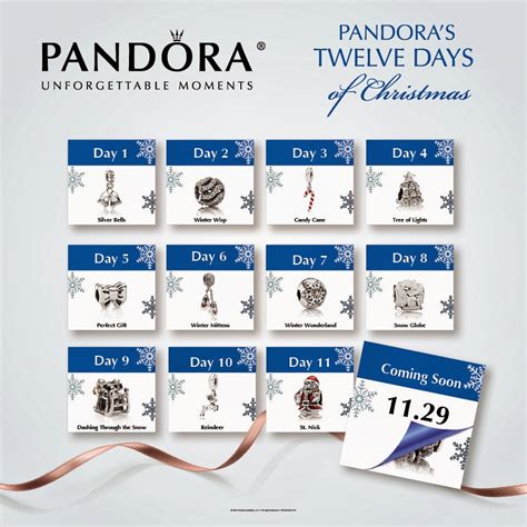 12 Days Of Pandora Advent Calendar