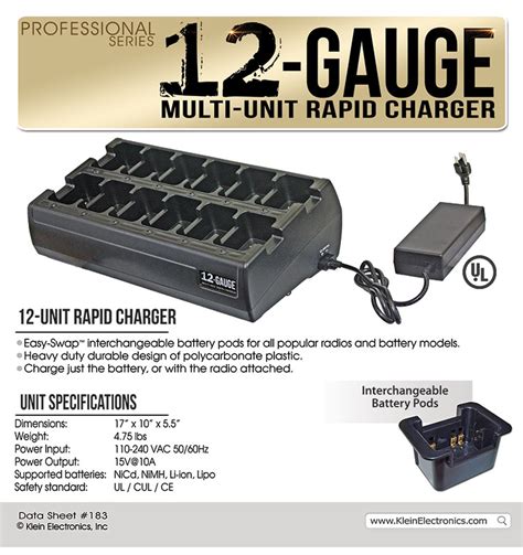 12 Gauge Charger