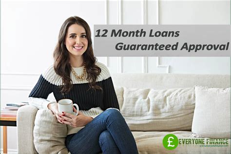 12 Month Loans For Bad Credit No Guarantor