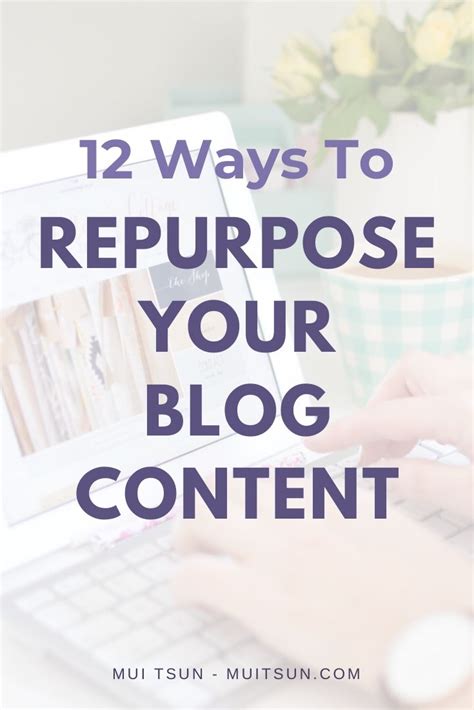 12 Ways to Repurpose Your Blog Posts