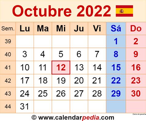 12 de octubre 2022